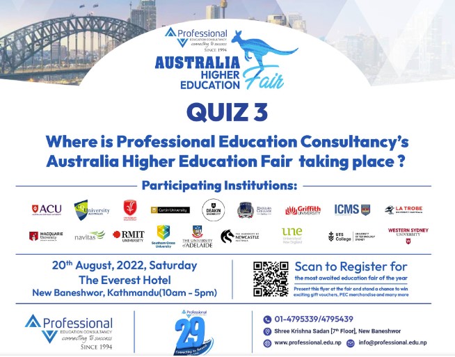 Professional Education Consultancy to organize Australian higher education fair 2022