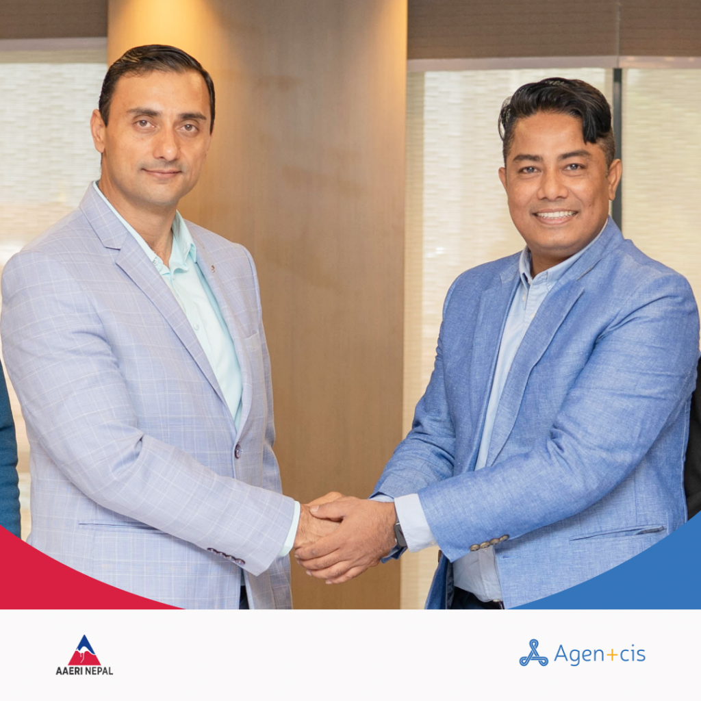 Agentcis and AAERI Nepal become partners