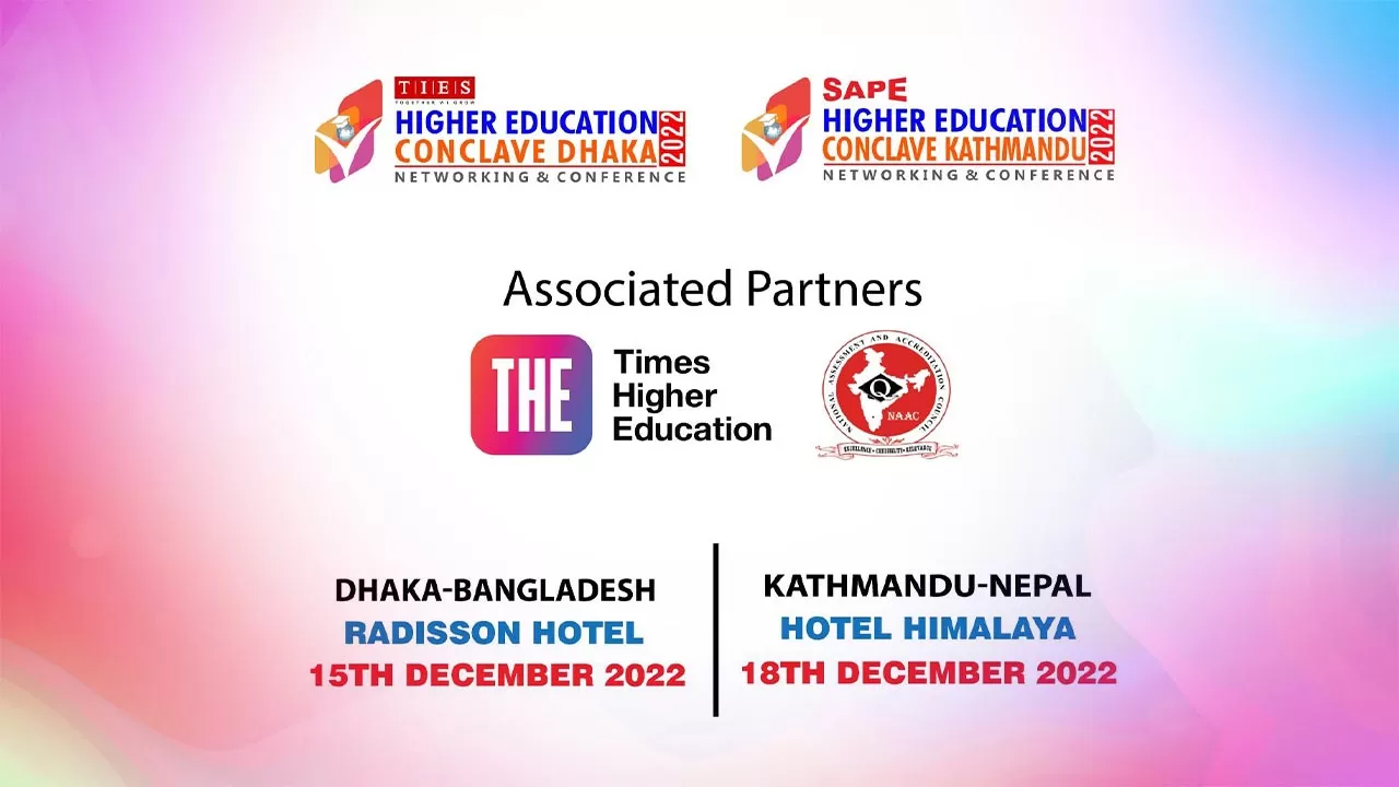 Saphe Higher education conclave 2022 to be held at Hotel Himalaya on 18 December 2022