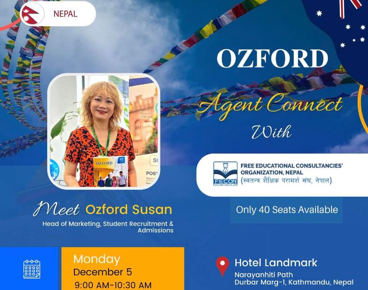 FECON organized an event called Agent Connect with Ozford on December 5 2022